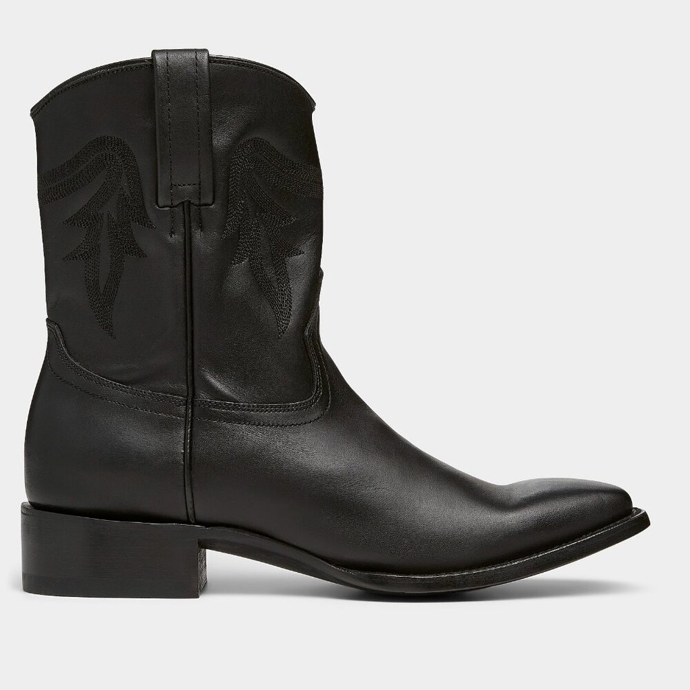 BNWT AW24 CABORCA CLEON AUSTIN WESTERN BOOTS BLACK 42